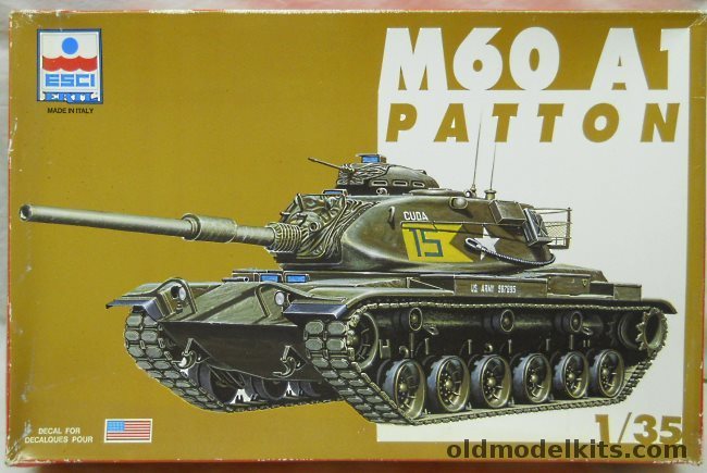 ESCI 1/35 M60 A1 Patton, 5039 plastic model kit